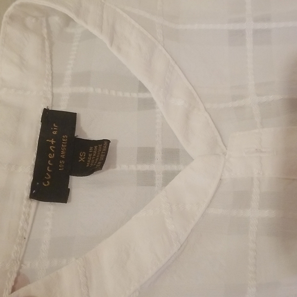 Current Air from Anthropologie button down sleeveless blouse - Picture 3 of 3